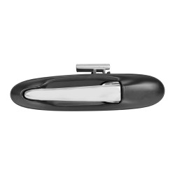 MANIJA EXTERIOR LC TOWN CAR 03-12 CON HOYO PARA LLAVE LISA NEGRA/CROMO PLASTICO TWN HUSHAN 6W1Z-5422405-AA Izquierdo Delantera