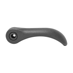 MANIJA INTERIOR CV COLORADO GM CANYON 04-12 HM H3 06-10 CORRUGADA NEGRA PLASTICO PARA RECLINAR ASIENTO TWN HUSHAN 89041700 Derecho Delantera