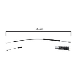 CHICOTE CERRADURA TY COROLLA 03-08 56.5 CM BRA GENERICA Derecho/Izquierdo Delantera