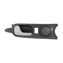 MANIJA INTERIOR AD A4 96-01 CON HOYO CROMADA/NEGRA PLASTICO TWN HUSHAN 8D1837019A01C Izquierdo Delantera