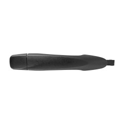MANIJA EXTERIOR NS VERSA 20-22/KICKS 17-22/NP300/FRONTIER 16-22 SIN HOYO PARA LLAVE SIN SENSOR CORRUGADA NEGRA PLASTICO TWN HUSHAN Derecho/Izquierdo Delantera/Trasera