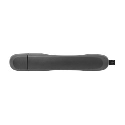 MANIJA EXTERIOR JP RENEGADE 17-20 SIN HOYO PARA LLAVE SIN SENSOR CORRUGADA NEGRA PLASTICO TWN BRA HUSHAN 73006 Derecho/Izquierdo Delantera/Trasera