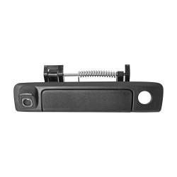 MANIJA DE TAPA FD RANGER 13-22 CON HOYO PARA LLAVE / CON HOYO PARA CAMARA CORRUGADA NEGRA PLASTICO TWN HUSHAN