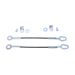 CABLES DE TAPA JUEGO 2 PIEZAS 32CM TWN HUSHAN 65770-04080 Derecho/Izquierdo Trasera Tapa caja