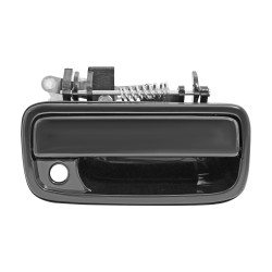MANIJA EXTERIOR TY TACOMA 95-04 CON HOYO PARA LLAVE LISA NEGRA METAL TWN HUSHAN 69210-35070 METAL Derecho Delantera
