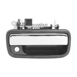 MANIJA EXTERIOR TY TACOMA 95-04 CON HOYO PARA LLAVE CORRUGADA NEGRA/CROMO METAL TWN HUSHAN 69210-35030METAL Derecho Delantera