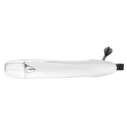 MANIJA EXTERIOR NS NP300/FRONTIER 16-22/X-TRAIL MEX TYPE 14-22 SIN HOYO PARA LLAVE CON SENSOR 4 PINS CROMADA PLASTICO TWN HUSHAN 80640-4RA0A Derecho Delantera
