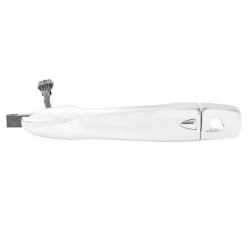 MANIJA EXTERIOR NS NP300/FRONTIER 16-22/X-TRAIL MEX TYPE 14-22 CON HOYO PARA LLAVE CON SENSOR 4 PINS CROMADA PLASTICO TWN HUSHAN Izquierdo Delantera