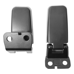 BISAGRA DE PUERTA NS ARMADA 05-15 IN QX56 04-10 JUEGO NEGRA METAL CHN CHIN 903207S000/903217S000 Derecho/Izquierdo 5ta puerta Vidrio
