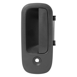 MANIJA EXTERIOR CV KODIAK TOPKICK/C-4500/6500/7500/8500 05-09 CON HOYO PARA LLAVE CORRUGADA NEGRA PLASTICO TWN HUSHAN 25862356 Izquierdo Delantera
