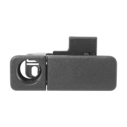 MANIJA INTERIOR NS ALTIMA 02-06/MAXIMA 00-08/MURANO 04-08/QUEST 04-09/SENTRA 95-06/PATHFINDER 96-04 CON HOYO PARA LLAVE PARA GUANTERA CORRUGADA NEGRA PLASTICO TWN