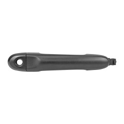 MANIJA EXTERIOR NS CUBE 09-14/JUKE 11-17/MARCH 12-20/VERSA 12-19/V-DRIVE 20-23 CON HOYO PARA LLAVE/SIN HOYO PARA SENSOR CORRUGADA NEGRA PLASTICO TWN HUSHAN Derecho Delantera