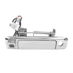 MANIJA DE TAPA FD RANGER 13-22 CON HOYO PARA LLAVE CON CAMARA INTEGRADA C/CABLEADO P/ADAPTAR 8MTS CROMADA PLASTICO TWN HUSHAN