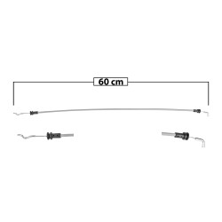 CHICOTE CERRADURA MC SPRINTER 12-18 60 CM BRA GENERICA Derecho Delantera