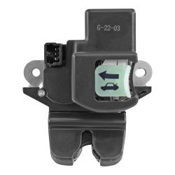 CHAPA DE CAJUELA KI FORTE SEDAN 16-20 ELECTRICA 12VCC METAL 3 PINS CON MANIJA CHN CHIN