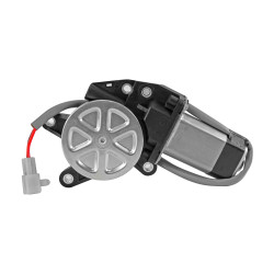 MOTOR DE ELEVADOR ELECTRICO FD WINDSTAR 95-03/FREESTAR 04-07 2 PINS 8 DIENTES ENCHUFE RECTO ESPUELA 12VCC 35 CM HUSHAN 4 TWN Derecho Delantera