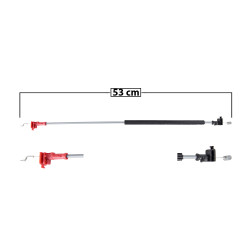 CHICOTE CERRADURA CV ASTRA 00-05 4 PUERTAS 53 CM BRA GENERICA Derecho/Izquierdo Trasera