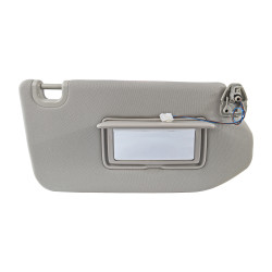 VISERA NS PATHFINDER 13-17 1 PIEZA CON ESPEJO CON LUZ BEIGE TELA TWN TIPO ORIGINAL 96400-9PB0A Derecho Delantera
