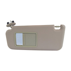 VISERA TY RAV4 06-12 1 PIEZA CON ESPEJO CON LUZ BEIGE PLASTICO TWN TIPO ORIGINAL 74320-42502-E1 Izquierdo Delantera