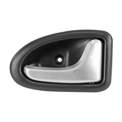 MANIJA INTERIOR RN CLIO 02-10/MEGANE 01-03/SCENIC 01-04/TRAFIC 07-14 NS PLATINA 02-10 PARA CHICOTE NEGRO/PLATA PLASTICO BRA GENERICA 7700.355.282-PR OEM DE PRUEBA2 Derecho Delantera
