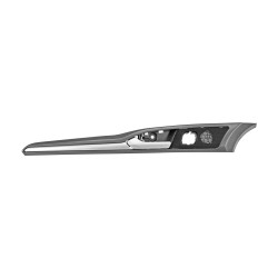 MANIJA INTERIOR FD FUSION 13-20 CON HOYO PARA SEGURO PARA MEMORIA CON BISEL GRIS/PLATA PLASTICO TWN HUSHAN Izquierdo Delantera