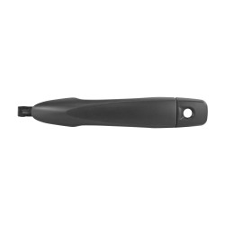 MANIJA EXTERIOR NS KICKS 17-22/VERSA 20-22/NP300/FRONTIER 16-22 CON HOYO PARA LLAVE SIN SENSOR LISA NEGRA PLASTICO TWN HUSHAN 80645-5RB4A Izquierdo Delantera