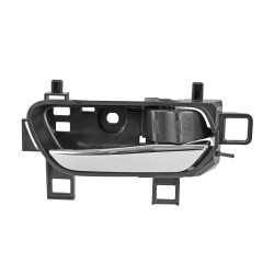 MANIJA INTERIOR NS VERSA 20-22/KICKS 17-22 CROMADA/NEGRA PLASTICO TWN HUSHAN 80670-5RF1A/80670-5RB1A Derecho Delantera/Trasera