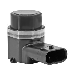SENSOR DE REVERSA VW TIGUAN 09-17/PASSAT 06-10/EOS 07-16 AD A6 12-18/A7 12-15/Q3 13-18 3 PINS NEGRO TWN 12VCC HUSHAN 1T0919297AGRU/BJ3215K859AA/1T0919275 Derecho/Izquierdo Delantera/Trasera