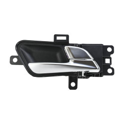 MANIJA INTERIOR 1 PIEZA PLATA PLASTICO CHIN GENERICA Derecho Trasera