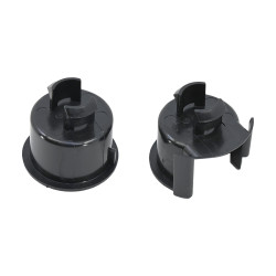CUENCA DE TAPA JUEGO 2 PIEZAS NEGRA PLASTICO TWN HUSHAN 93478ZP50A+93479ZP50A Derecho/Izquierdo Trasera