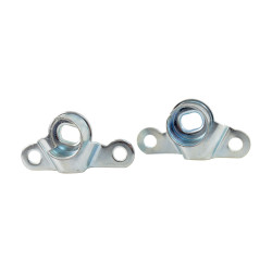 BISAGRA DE PUERTA NS FRONTIER 05-15 JUEGO 2 PIEZAS CROMO METAL TWN HUSHAN 93470-ZP51A+93471-ZP51B 93471-ZP50A + 93470-ZP50A Tapa caja