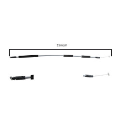 CHICOTE CERRADURA HD CIVIC 2P COUPE / 4P SEDAN 12-15 55 CM BRA GENERICA Derecho/Izquierdo Delantera