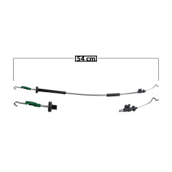 CHICOTE CERRADURA 54 CM BRA GENERICA Derecho/Izquierdo Delantera
