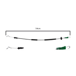 CHICOTE CERRADURA 54 CM BRA GENERICA Derecho/Izquierdo Trasera