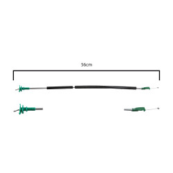 CHICOTE CERRADURA CV TRAX 13-20 56 CM BRA GENERICA Derecho/Izquierdo Trasera