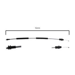 CHICOTE CERRADURA CV CAPTIVA 08-15 52 CM BRA GENERICA 16890288 Derecho/Izquierdo Delantera/Trasera