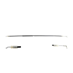 CHICOTE CERRADURA NS MARCH 11-20 60.5 CM PARA SEGURO DE PUERTA BRA GENERICA Izquierdo Delantera