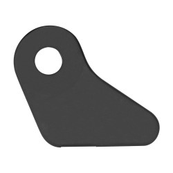 MANIJA INTERIOR VW POINTER 98-05/PICK UP 97-05 ASIENTO COPILOTO CON HOYO PARA PERILLA 1 PIEZA CORRUGADA NEGRA PLASTICO TAPA LATERAL PARA ASIENTO BRA GENERICA Izquierdo Delantera