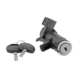 CILINDRO DE ENCENDIDO CON LLAVE ELECTRICO 5 PINS CON CARCAZA METAL NEGRO 12 V CC CHIN MANIJAUTO 94746740