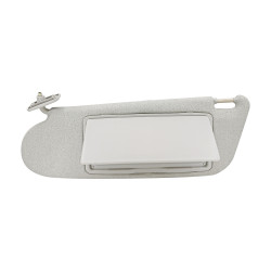VISERA CV ZAFIRA 02-05 CV ASTRA 00-05 1 PIEZA CON ESPEJO SIN LUZ GRIS JASPEADO VINIPIEL BRA 2M PLASTIC 93297323 TIPO ORIGINAL Izquierdo Delantera