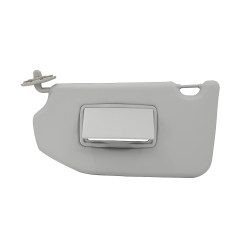 VISERA FD ECOSPORT 13-20 1 PIEZA CON ESPEJO SIN LUZ GRIS CLARO VINIPIEL BRA GENERICA TIPO ORIGINAL Izquierdo Delantera