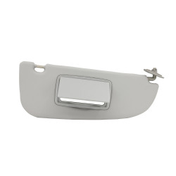 VISERA PG 206 01-10 1 PIEZA CON ESPEJO SIN LUZ GRIS CLARO VINIPIEL BRA GENERICA TIPO ORIGINAL Derecho Delantera