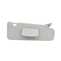 VISERA RN DUSTER 11-20/LOGAN 15-19/SANDERO/STEPWAY 16-19/OROCH 18-23 1 PIEZA CON ESPEJO SIN LUZ BEIGE VINIPIEL BRA GENERICA TIPO ORIGINAL Derecho Delantera