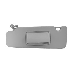 VISERA RN OROCH 18-23/STEPWAY/SANDERO 16-19/LOGAN 15-19/DUSTER 11-20 1 PIEZA CON ESPEJO SIN LUZ GRIS CLARO VINIPIEL BRA GENERICA TIPO ORIGINAL Izquierdo Delantera