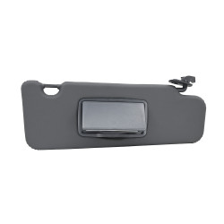 VISERA RN DUSTER 11-20/LOGAN 15-19/SANDERO/STEPWAY 16-19/OROCH 18-23 1 PIEZA CON ESPEJO SIN LUZ NEGRA VINIPIEL BRA GENERICA TIPO ORIGINAL Derecho Delantera