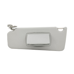 VISERA NS PLATINA RN CLIO 02-10 1 PIEZA CON ESPEJO SIN LUZ BEIGE VINIPIEL BRA GENERICA TIPO ORIGINAL Izquierdo Delantera