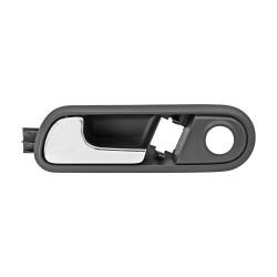MANIJA INTERIOR ST CORDOBA 03-09 ST IBIZA 03-08 CON HOYO PARA CONTROL ESPEJO NEGRA/CROMO PLASTICO PARA ESPEJO MANUAL TWN HUSHAN 6L0837113G Izquierdo Delantera