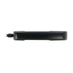 MANIJA EXTERIOR FD F-150 21-24 FD LOBO 21-24 FD BRONCO BADLANDS 21-24 FD SUPER DUTY 23-24 SIN HOYO PARA LLAVE SIN SENSOR 1 PIEZA LISA NEGRA PLASTICO TWN HUSHAN ML3Z1626605AA/ML3Z1626605BBPTM Izquierdo Trasera