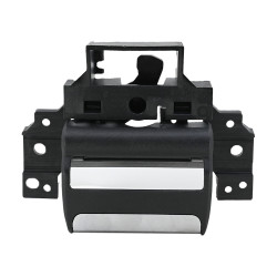 MANIJA INTERIOR 1 PIEZA NEGRO FILO PLATA PLASTICO TWN HUSHAN Izquierdo Delantera/Trasera