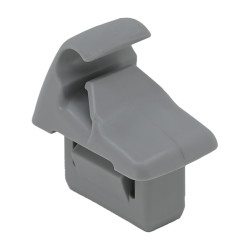 VISERA MT LANCER 08-17 MT OUTLANDER SPORT 11-19 MT ASX 14-15 SOLO GANCHO 1 PIEZA GRIS PLASTICO CHIN MANIJAUTO TIPO ORIGINAL Derecho/Izquierdo Delantera
